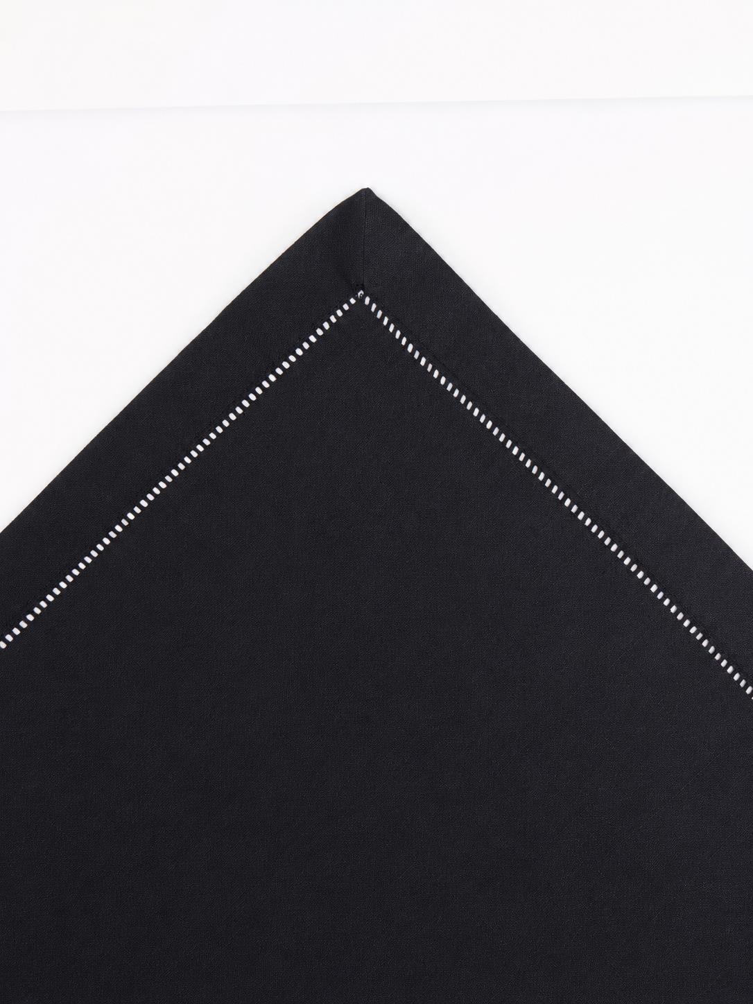Rental store for NAPKIN, BLACK HEMSTITCH 20  X 20 in Houston TX